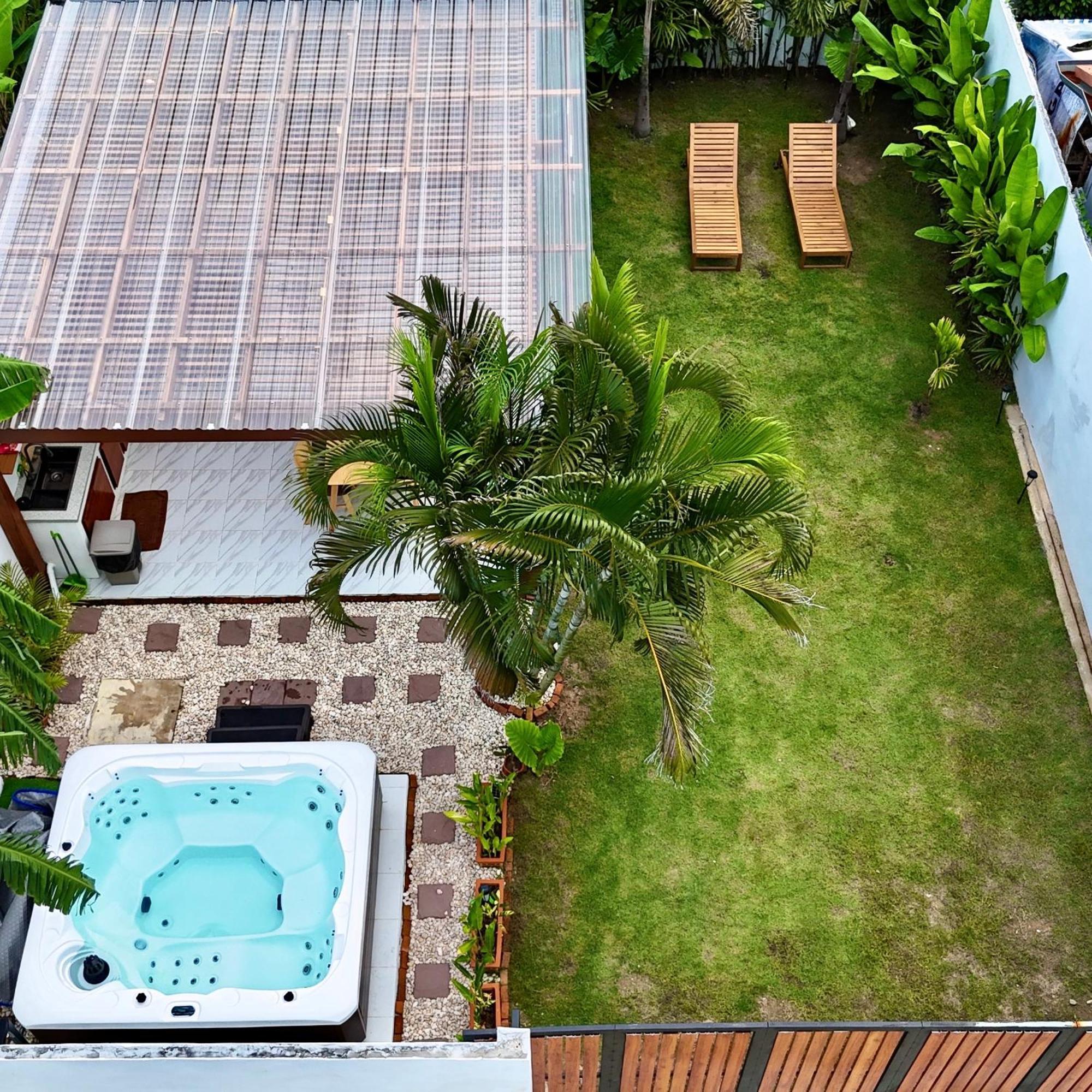 2Br Big Jacuzzi Villa & Garden - Bali Style By La Perla Phuket Rawai Ban Saiyuan Exterior foto